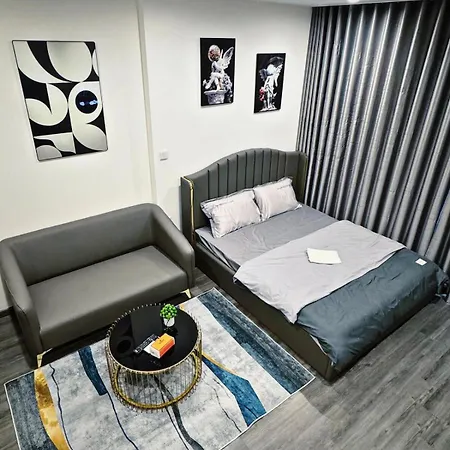 Studio 1Br, 1 Giuong Toa Ruby Vinhomes Ocean Park